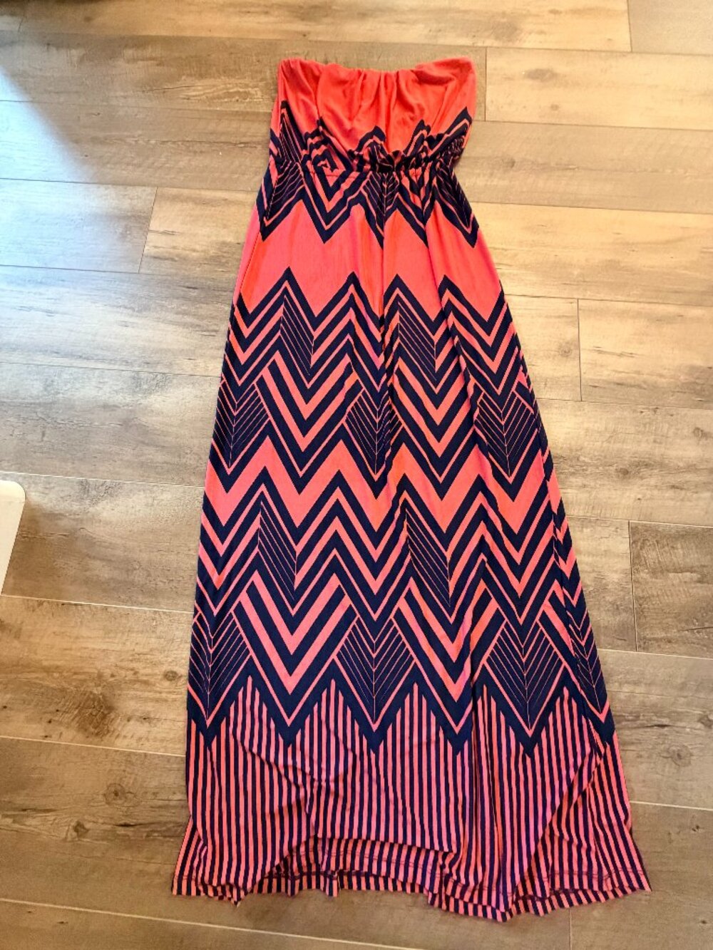Trixxi, floor length dress, size M